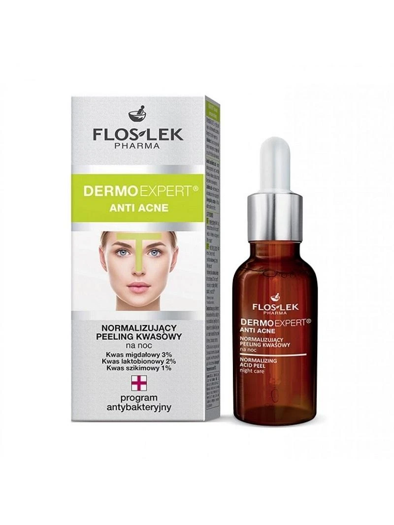 Floslek Dermo Expert - Peelingi Kwasowe, 30 ml