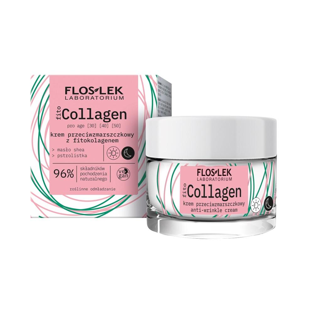 Floslek FLOSLEK_Fito Collagen Anti-Wrinkle Kremas kremas nuo raukšlių su fitokolagenem 50ml
