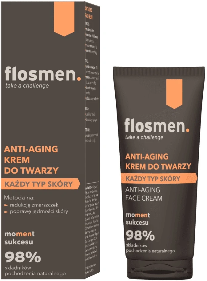 Floslek FLOSMEN veido kremas nuo senėjimo 50 ml