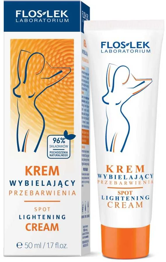„Floslek“ balinamasis kremas nuo dėmėtumo, 50 ml