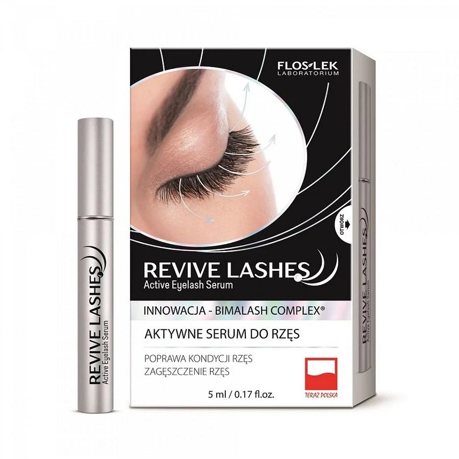 Floslek Revive Lashes serumas, 5 ml