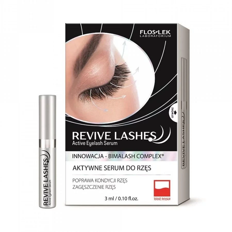 Floslek Revive Lashes serumas, 3 ml