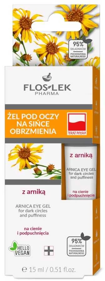 Floslek akių gelis nuo mėlynių ir patinimų, 15 ml