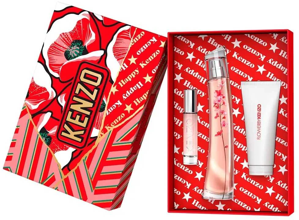 Flower Ikebana By Kenzo Estuche 3 Piezas