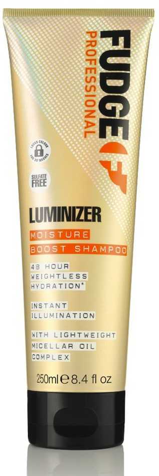Fudge Professional Luminizer Moisture Boost Šampūnas drėkinantis spindesio suteikiantis šampūnas, 250 ml