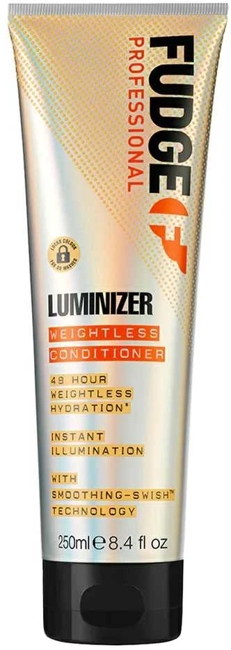 Fudge Professional Luminizer Weightless Conditioner apimties ir spindesio suteikiantis kondicionierius, 250 ml