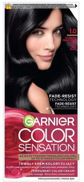 Garnier Color Sensation 1.0 Deep Onyx Juodas