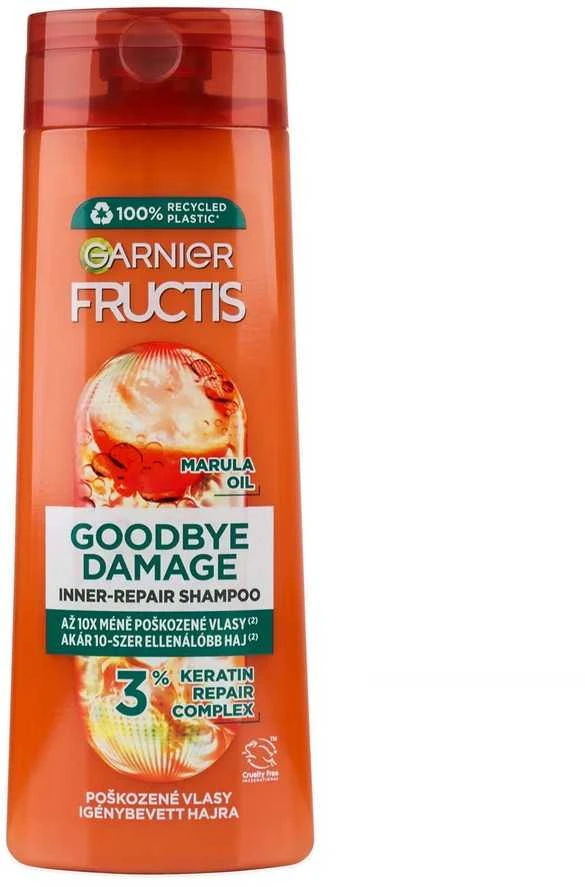 GARNIER Fructis Goodbye Damage regeneruojantis šampūnas labai pažeistiems plaukams 400 ml