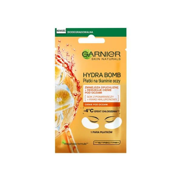 Garnier Skin Naturals Moisture+ Fresh Look Eye Mask moterims, 1 vnt