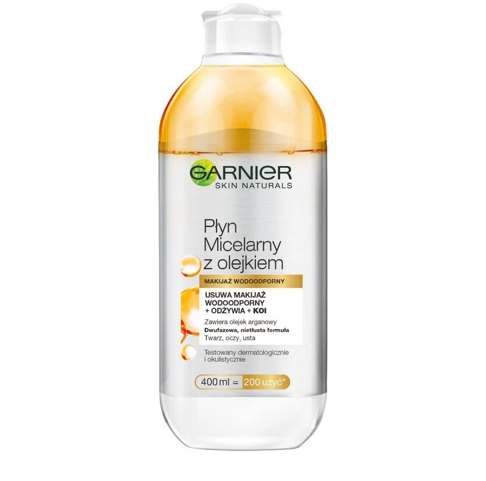 Garnier Skin Naturals micelinis skystis su aliejumi, 400 ml