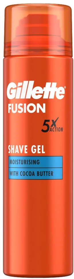 Gillette Fusion Moisturizing Shave Gel Skutimosi gelis