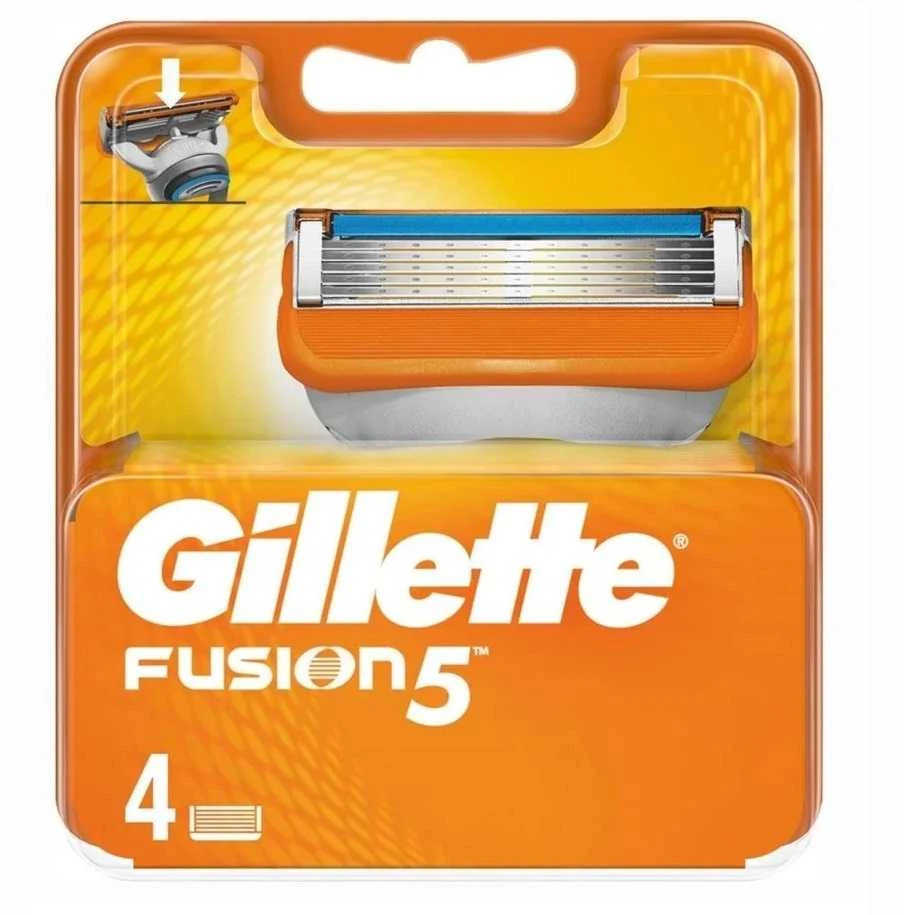 „Gillette Fusion“ rankinis peiliukas, 4 vnt.