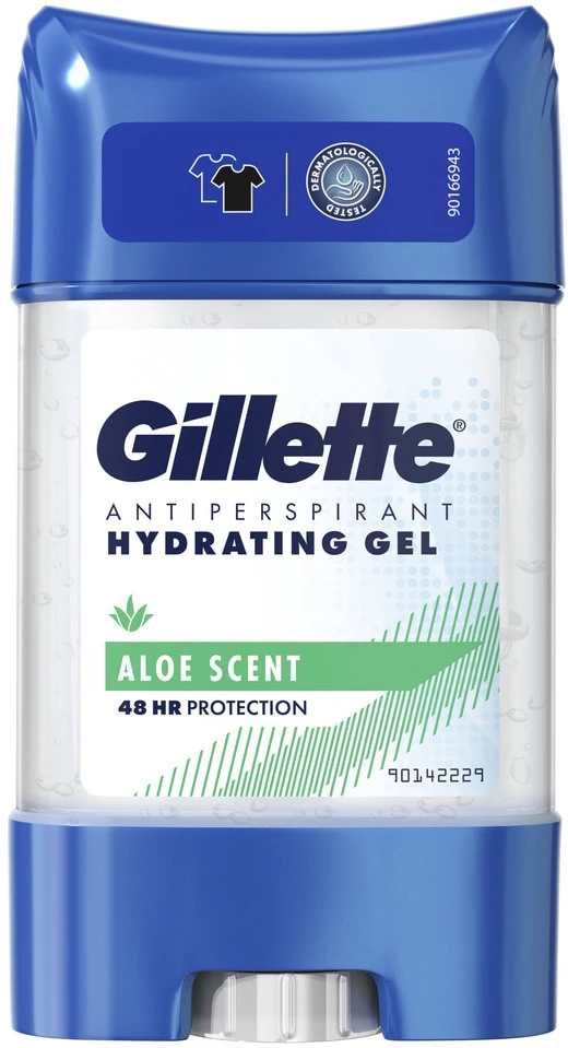 Gillette drėkinamasis antiperspirantas su alaviju, 70 ml