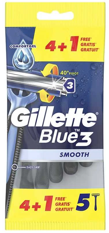 Gillette Blue3 4+1 vienetai