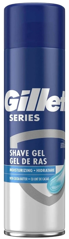 Gillette Series Moisturizing nawilżający żel do golenia 200ml