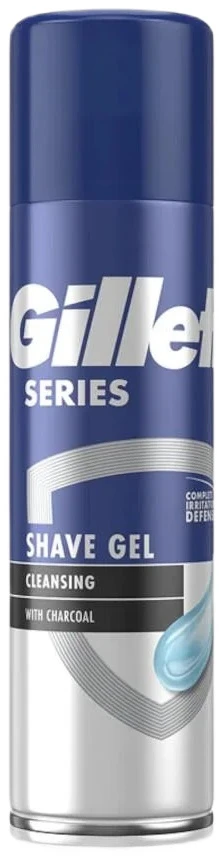 „Gillette Series“ skutimosi želė su aktyvuota anglimi, 200 ml