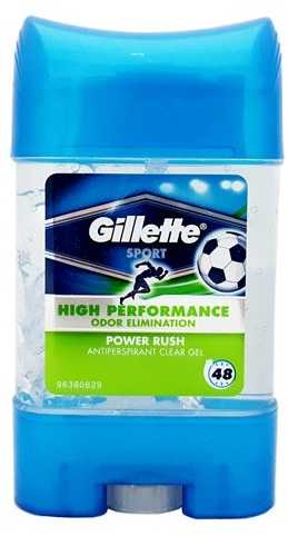 Gillette High Performance Power Rush Antiperspirant vyrams, 70 ml