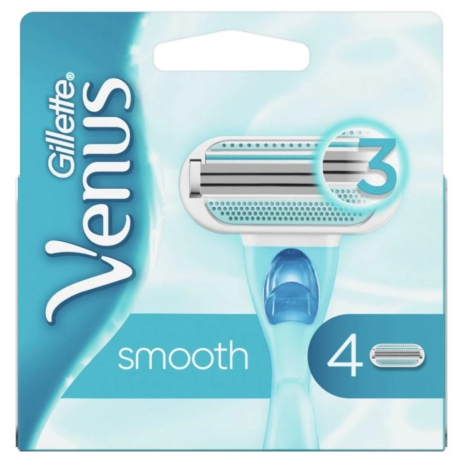 Gillette Skustuvo galvutės VENUS Smooth, 4 vnt.