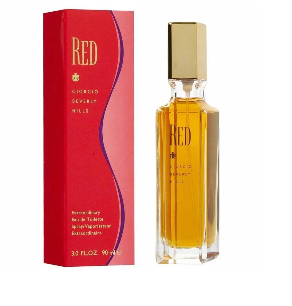 Giorgio Beverly Hills Raudona EDT tualetinis vanduo moterims, 90 ml