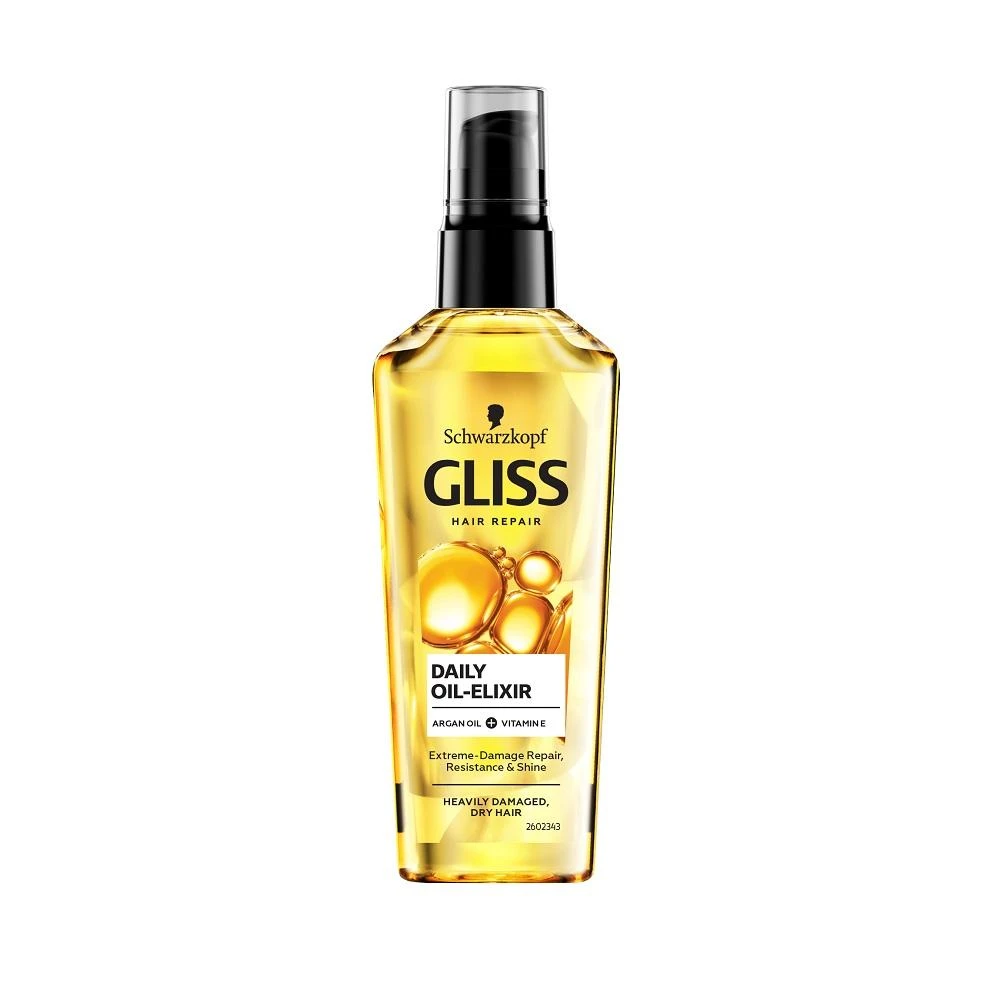 Gliss Daily Oil-Eliksyras su dozatoriumi