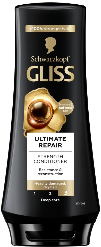 Schwarzkopf Gliss Ultimate Repair Conditioner moterims, 200 ml