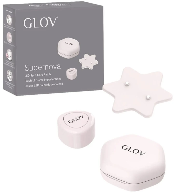 Eveline Cosmetics Glov „Supernova“ LED taškinis gydymas netobulumams