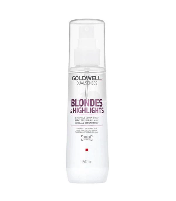Blizgesio suteikiantis purškiklis Goldwell Blondes&Highlights Brilliance Serum Purškiklis 150ml