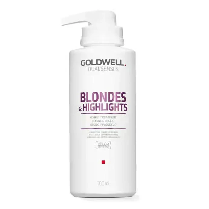 „Goldwell Dualsenses Blondes & Highlights“ 60 sek. plaukų kaukė