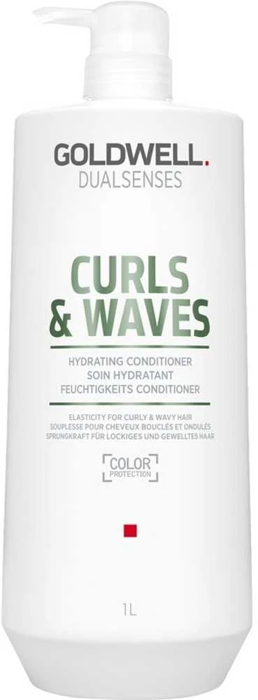 Goldwell Dualsenses Curls & Waves Conditioner plaukų kondicionierius garbanotiems ir banguotiems plaukams, 1000 ml