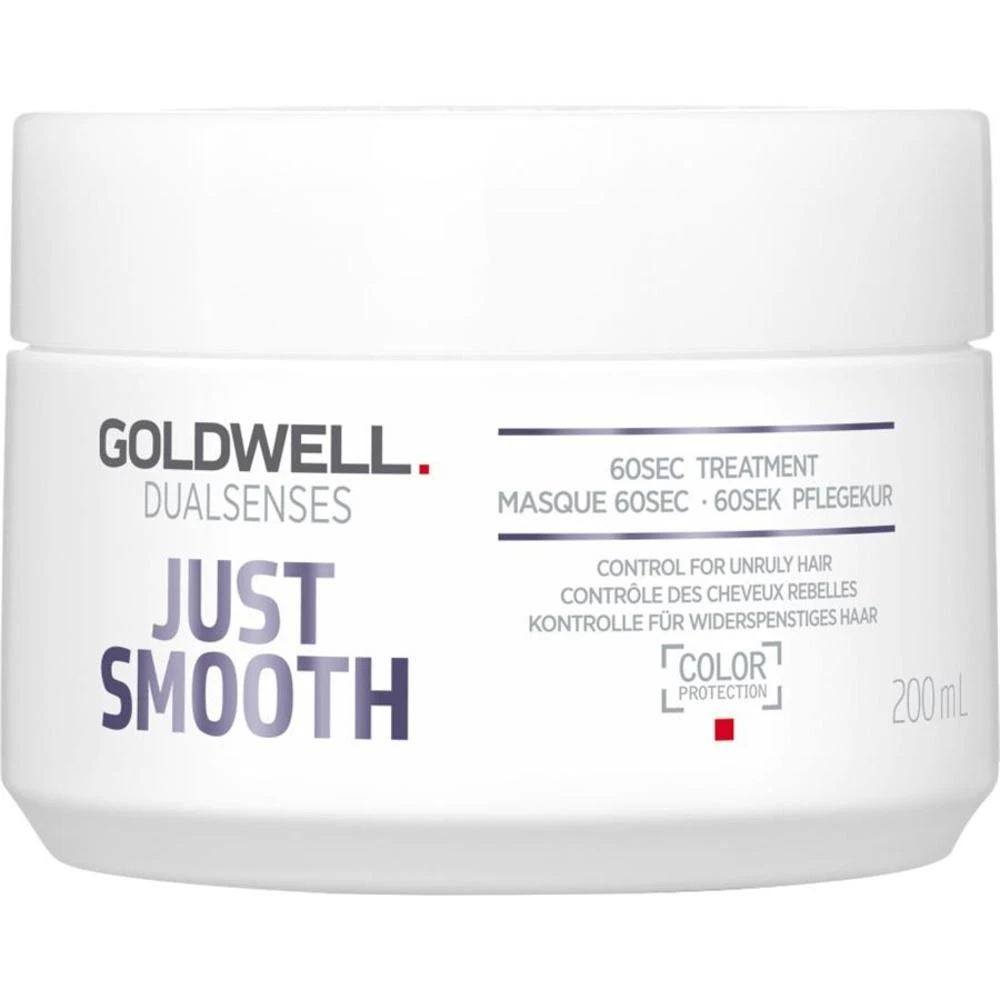 Glotninanti plaukų kaukė Goldwell Just Smooth 60sec Treatment 200ml