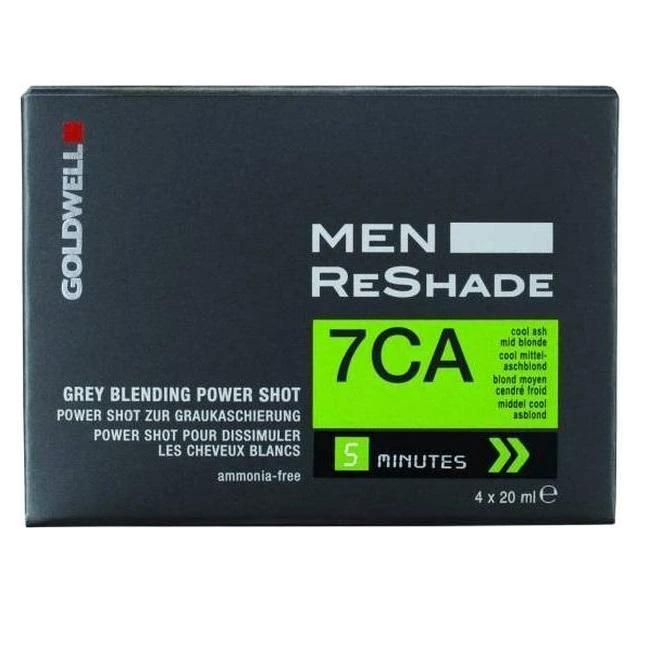 Goldwell Men ReShade 7CA Power Shot 4 x, 20 ml
