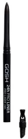 "Gosh 24h Pro Liner" akių pieštukas 001 Juodas