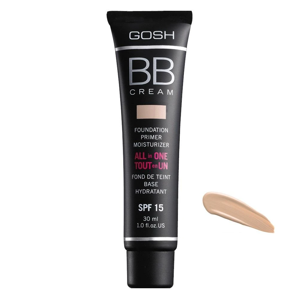 "Gosh" BB kremas Foundation Primer Moisturizer 02 rusvai gelsvas 30ml