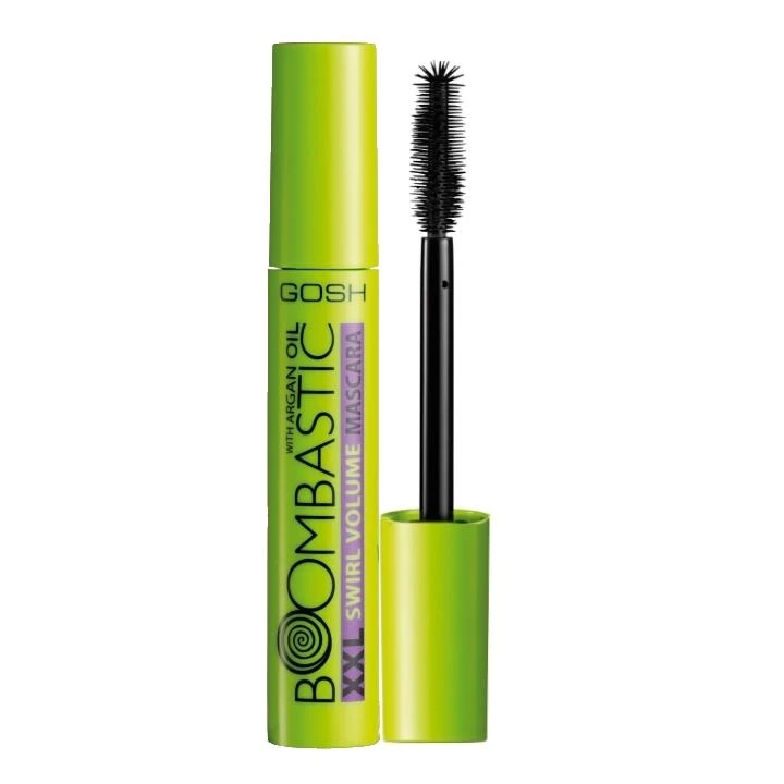 Gosh Boombastic XXL Swirl Volume Blakstienų tušas #001 Juodas, 13 ml