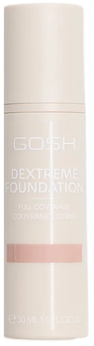 „Gosh Dextreme Full Coating“ skystas makiažo pagrindas „004 Natural“, 30 ml