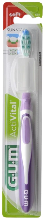 "Gum Activital" dantų šepetėlis 581
