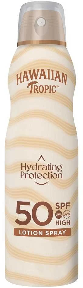 "Hawaiian Tropic" šilko drėkinimas "Air Soft" apsauginė migla nuo saulės Spf50+ 220ml