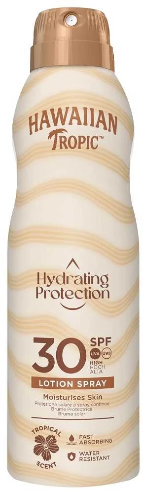 Hawaiian Tropic Šilko drėkinimas "Air Soft" apsauginė migla nuo saulės Spf30 177ml