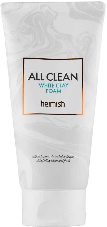 HEIMISH_All Clean Baltas Clay Foam valomosios putos su baltuoju moliu 150g