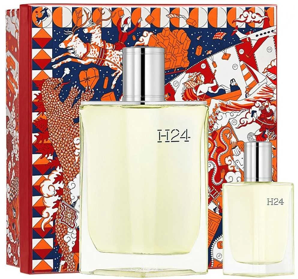 Set Hermes: H24 Eau De Toilette For Men, 100 ml + H24 Eau De Toilette For Men 12.5 ml