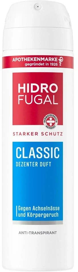 Hidrofugal Klasikinis antiperspirantas purškiamas 150 ml