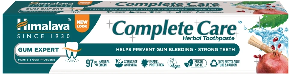 Himalaya Herbals Vaistažolių dantų pasta Complete Care Gum Expert, Himalaya, 75ml
