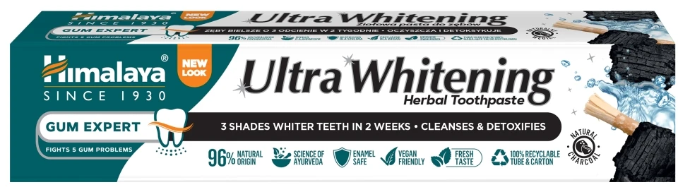 HIMALAYA_Ultra Whitening žolelių balinamoji dantų pasta 75ml