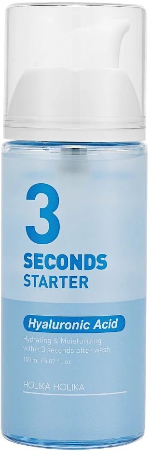 Holika 3 Seconds Starter drėkinamasis serumas-pradinis kremas su hialurono rūgštimi, 150 ml