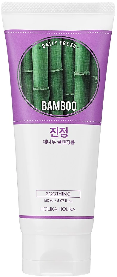 Holika Holika Daily Fresh bambuko valomosios ir raminamosios putos 150 ml