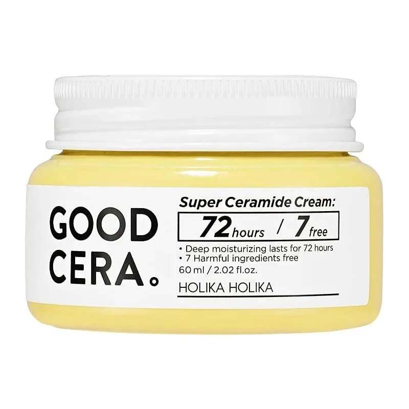 Veido kremas su keramidais Holika Holika Good Cera Super Ceramide Kreminis, sausai, jautriai veido odai, 60 ml