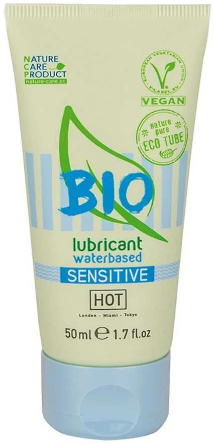 Hot Vandens pagrindo lubrikantas „Bio Sensitive“, 50 ml