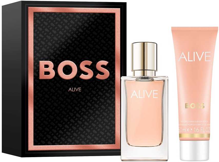 Rinkinys moterims HUGO BOSS BOSS Alive EDP (kvepalai BOSS Alive EDP, 30 ml + kūno losjonas, 50 ml)