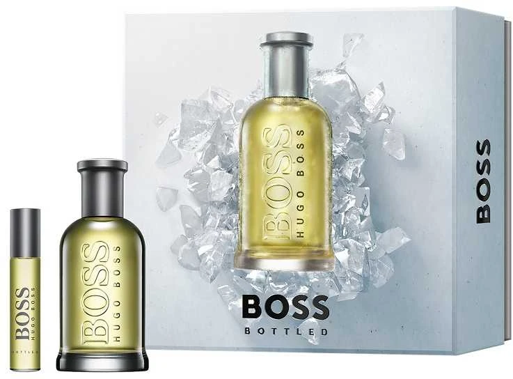 Hugo Boss Bottled kompleksinis tualetinio vandens purškiklis 100ml + tualetinio vandens purškiklis 10ml