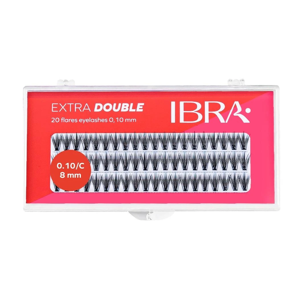 Ibra Extra Double Juodas blakstienos